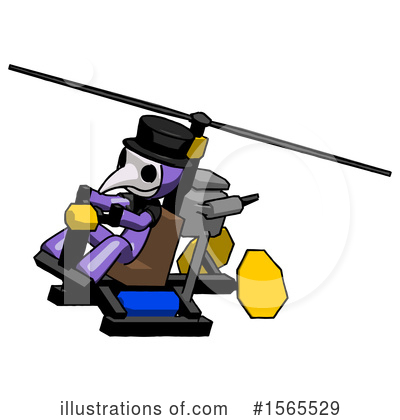 Royalty-Free (RF) Purple Design Mascot Clipart Illustration by Leo Blanchette - Stock Sample #1565529