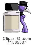 Purple Design Mascot Clipart #1565537 by Leo Blanchette