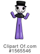 Purple Design Mascot Clipart #1565546 by Leo Blanchette