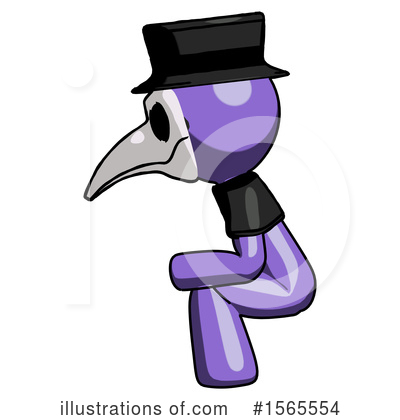 Royalty-Free (RF) Purple Design Mascot Clipart Illustration by Leo Blanchette - Stock Sample #1565554