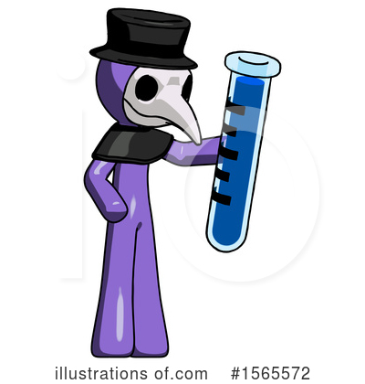 Royalty-Free (RF) Purple Design Mascot Clipart Illustration by Leo Blanchette - Stock Sample #1565572