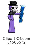 Purple Design Mascot Clipart #1565572 by Leo Blanchette