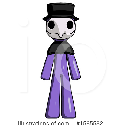 Royalty-Free (RF) Purple Design Mascot Clipart Illustration by Leo Blanchette - Stock Sample #1565582