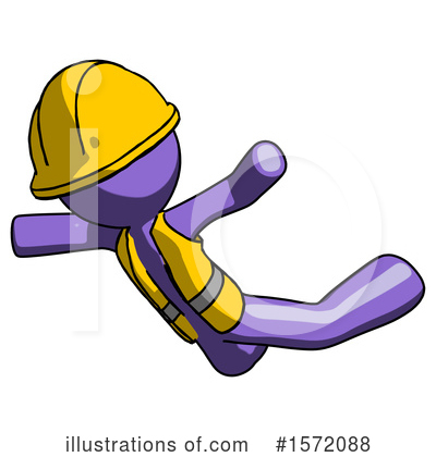 Royalty-Free (RF) Purple Design Mascot Clipart Illustration by Leo Blanchette - Stock Sample #1572088