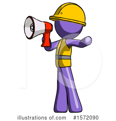 Royalty-Free (RF) Purple Design Mascot Clipart Illustration by Leo Blanchette - Stock Sample #1572090