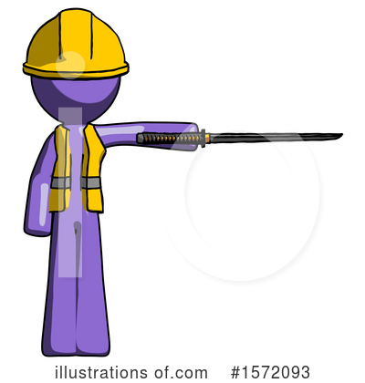 Royalty-Free (RF) Purple Design Mascot Clipart Illustration by Leo Blanchette - Stock Sample #1572093