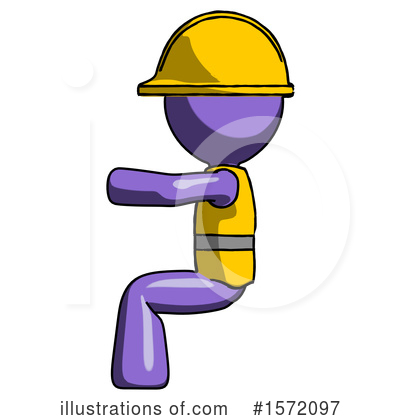Royalty-Free (RF) Purple Design Mascot Clipart Illustration by Leo Blanchette - Stock Sample #1572097