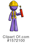 Purple Design Mascot Clipart #1572100 by Leo Blanchette