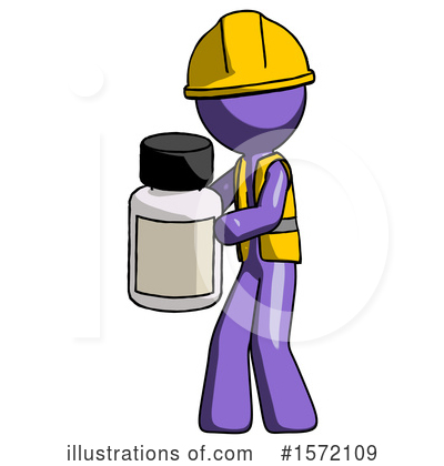 Royalty-Free (RF) Purple Design Mascot Clipart Illustration by Leo Blanchette - Stock Sample #1572109