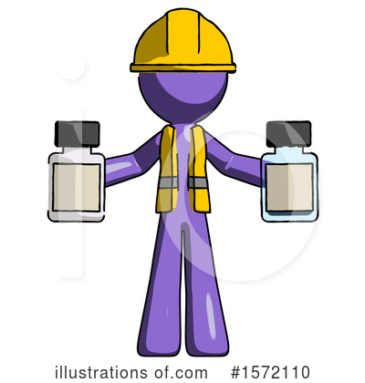 Royalty-Free (RF) Purple Design Mascot Clipart Illustration by Leo Blanchette - Stock Sample #1572110