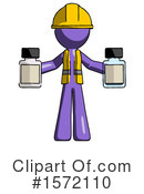 Purple Design Mascot Clipart #1572110 by Leo Blanchette