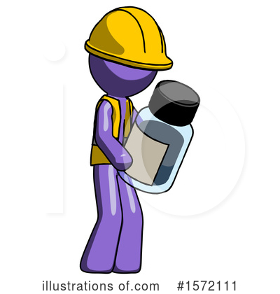 Royalty-Free (RF) Purple Design Mascot Clipart Illustration by Leo Blanchette - Stock Sample #1572111