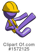 Purple Design Mascot Clipart #1572125 by Leo Blanchette