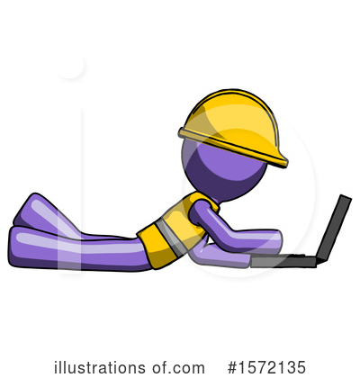 Royalty-Free (RF) Purple Design Mascot Clipart Illustration by Leo Blanchette - Stock Sample #1572135