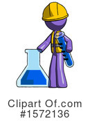 Purple Design Mascot Clipart #1572136 by Leo Blanchette