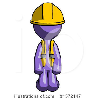 Royalty-Free (RF) Purple Design Mascot Clipart Illustration by Leo Blanchette - Stock Sample #1572147