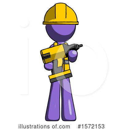 Royalty-Free (RF) Purple Design Mascot Clipart Illustration by Leo Blanchette - Stock Sample #1572153