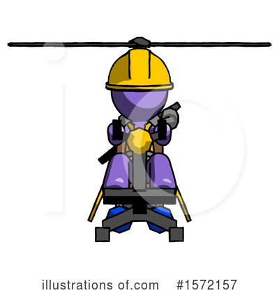 Royalty-Free (RF) Purple Design Mascot Clipart Illustration by Leo Blanchette - Stock Sample #1572157