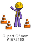 Purple Design Mascot Clipart #1572160 by Leo Blanchette