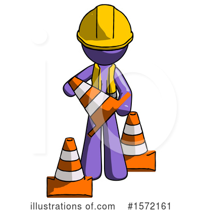 Royalty-Free (RF) Purple Design Mascot Clipart Illustration by Leo Blanchette - Stock Sample #1572161