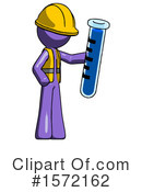 Purple Design Mascot Clipart #1572162 by Leo Blanchette