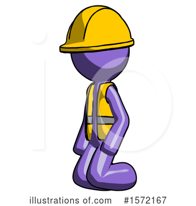 Royalty-Free (RF) Purple Design Mascot Clipart Illustration by Leo Blanchette - Stock Sample #1572167