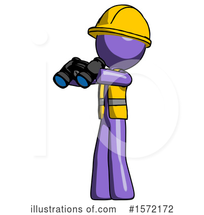 Royalty-Free (RF) Purple Design Mascot Clipart Illustration by Leo Blanchette - Stock Sample #1572172