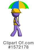 Purple Design Mascot Clipart #1572178 by Leo Blanchette