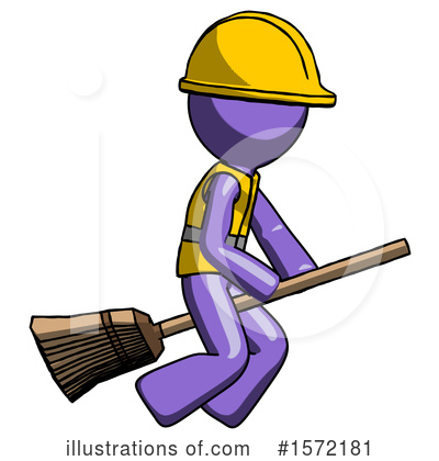 Royalty-Free (RF) Purple Design Mascot Clipart Illustration by Leo Blanchette - Stock Sample #1572181
