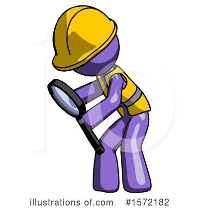 Royalty-Free (RF) Purple Design Mascot Clipart Illustration by Leo Blanchette - Stock Sample #1572182