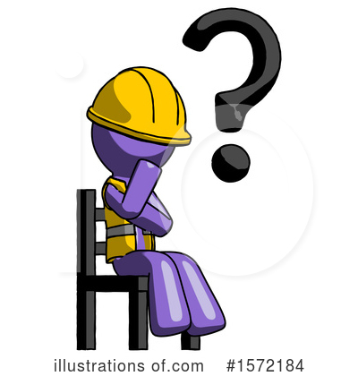 Royalty-Free (RF) Purple Design Mascot Clipart Illustration by Leo Blanchette - Stock Sample #1572184