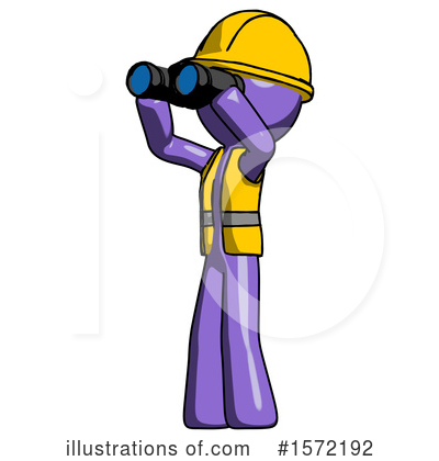 Royalty-Free (RF) Purple Design Mascot Clipart Illustration by Leo Blanchette - Stock Sample #1572192