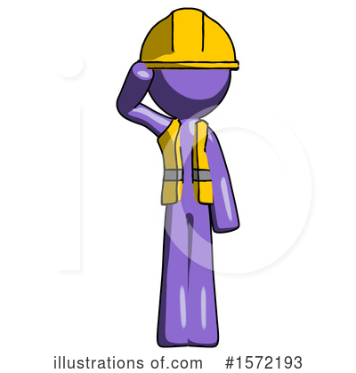 Royalty-Free (RF) Purple Design Mascot Clipart Illustration by Leo Blanchette - Stock Sample #1572193