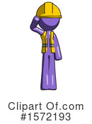 Purple Design Mascot Clipart #1572193 by Leo Blanchette