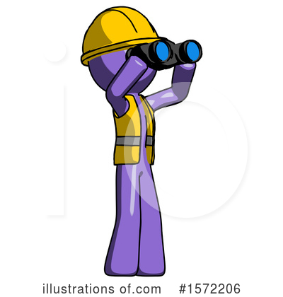 Royalty-Free (RF) Purple Design Mascot Clipart Illustration by Leo Blanchette - Stock Sample #1572206