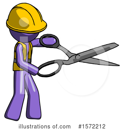 Royalty-Free (RF) Purple Design Mascot Clipart Illustration by Leo Blanchette - Stock Sample #1572212