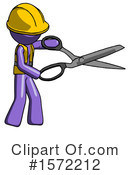 Purple Design Mascot Clipart #1572212 by Leo Blanchette