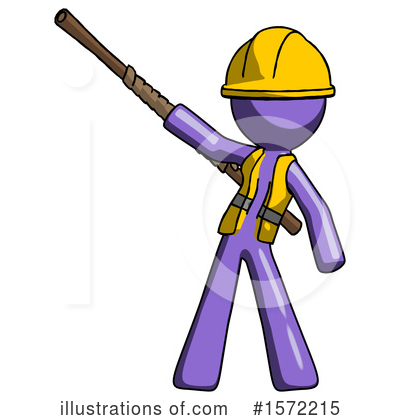 Royalty-Free (RF) Purple Design Mascot Clipart Illustration by Leo Blanchette - Stock Sample #1572215
