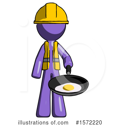 Royalty-Free (RF) Purple Design Mascot Clipart Illustration by Leo Blanchette - Stock Sample #1572220
