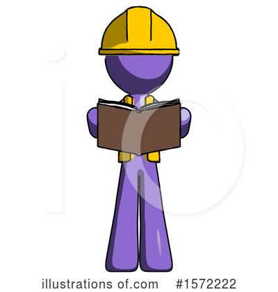 Royalty-Free (RF) Purple Design Mascot Clipart Illustration by Leo Blanchette - Stock Sample #1572222