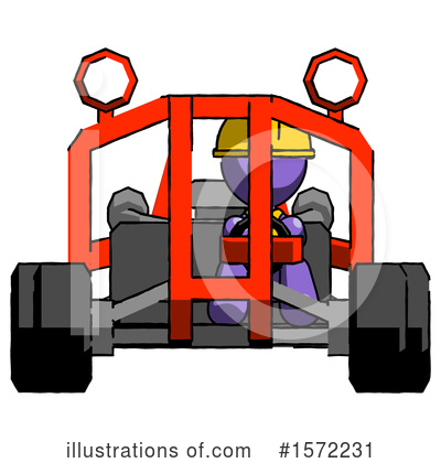 Royalty-Free (RF) Purple Design Mascot Clipart Illustration by Leo Blanchette - Stock Sample #1572231