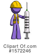 Purple Design Mascot Clipart #1572246 by Leo Blanchette