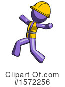 Purple Design Mascot Clipart #1572256 by Leo Blanchette