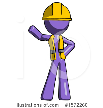 Royalty-Free (RF) Purple Design Mascot Clipart Illustration by Leo Blanchette - Stock Sample #1572260