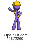 Purple Design Mascot Clipart #1572260 by Leo Blanchette