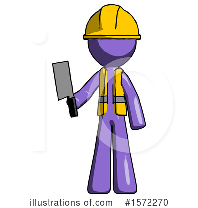 Royalty-Free (RF) Purple Design Mascot Clipart Illustration by Leo Blanchette - Stock Sample #1572270