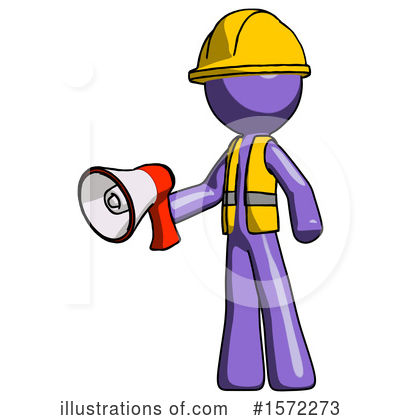 Royalty-Free (RF) Purple Design Mascot Clipart Illustration by Leo Blanchette - Stock Sample #1572273