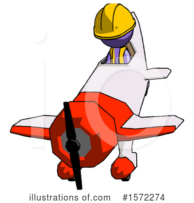 Royalty-Free (RF) Purple Design Mascot Clipart Illustration by Leo Blanchette - Stock Sample #1572274