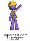 Purple Design Mascot Clipart #1572277 by Leo Blanchette