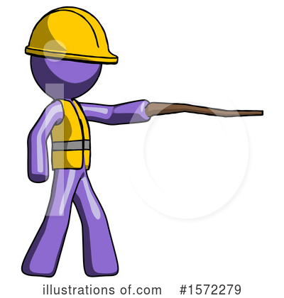 Royalty-Free (RF) Purple Design Mascot Clipart Illustration by Leo Blanchette - Stock Sample #1572279